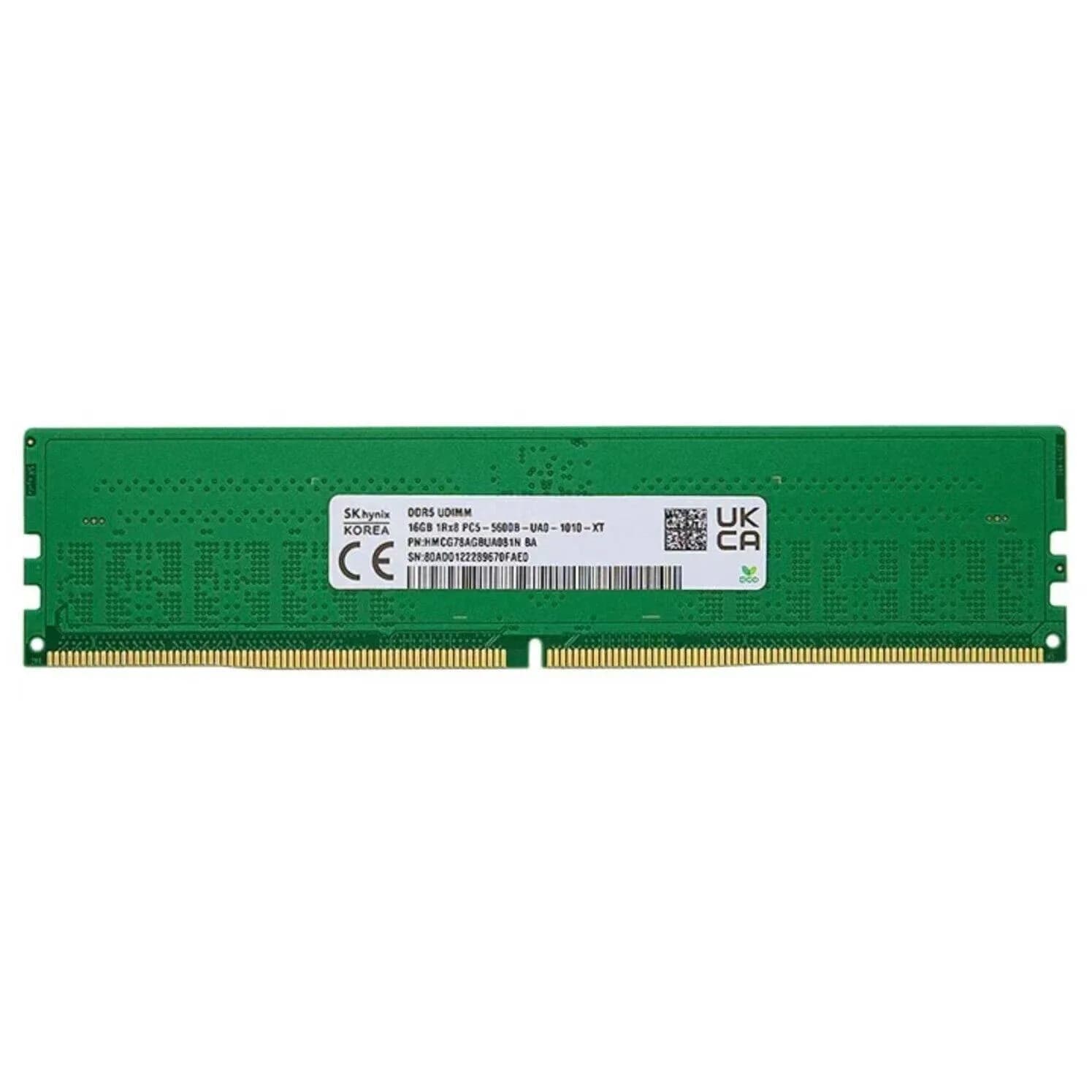 SK hynix 16GB (1x16GB) DDR5 5600MHz CL46 | DESKTOP | UDIMM