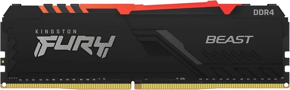 Kingston HyperX Fury RGB 8GB (1x8GB) DDR4 2666MHz CL16 | DESKTOP | UDIMM