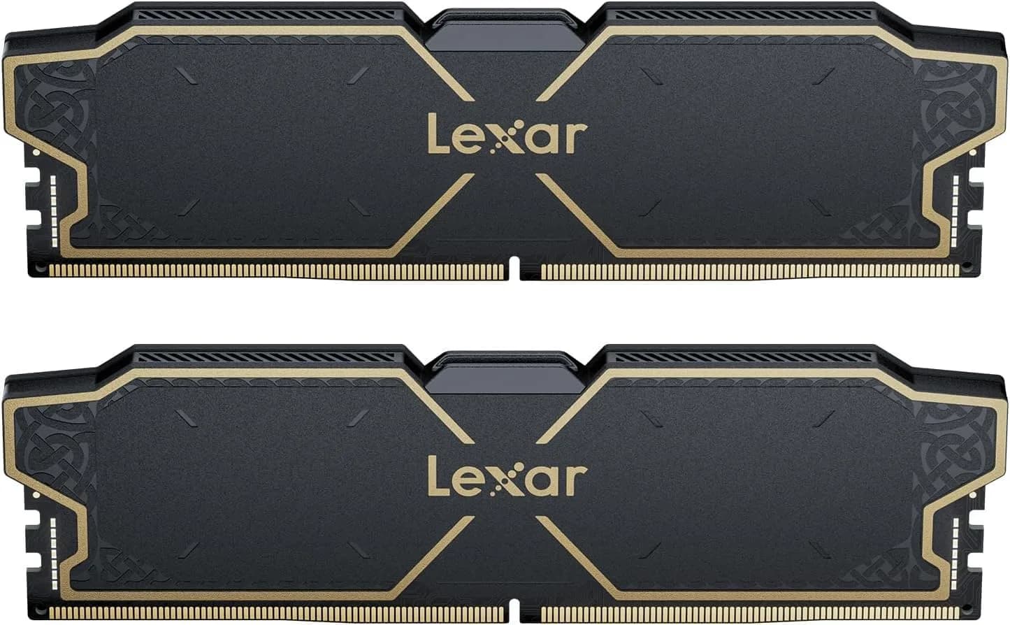 Lexar THOR OC 32GB (2x16GB) DDR5 6000MHz CL36 Black | Intel XMP 3.0 & AMD EXPO | Low Profile | NEUF