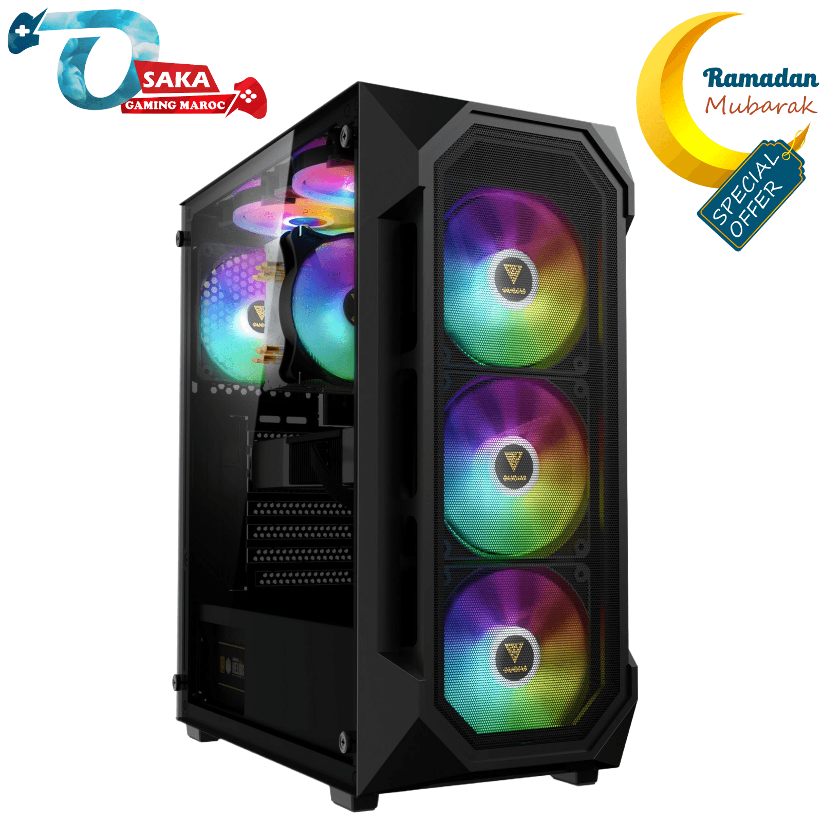 PC GAMER AMD RYZEN™ 7 5700X/16GB/512GB/RTX 4060