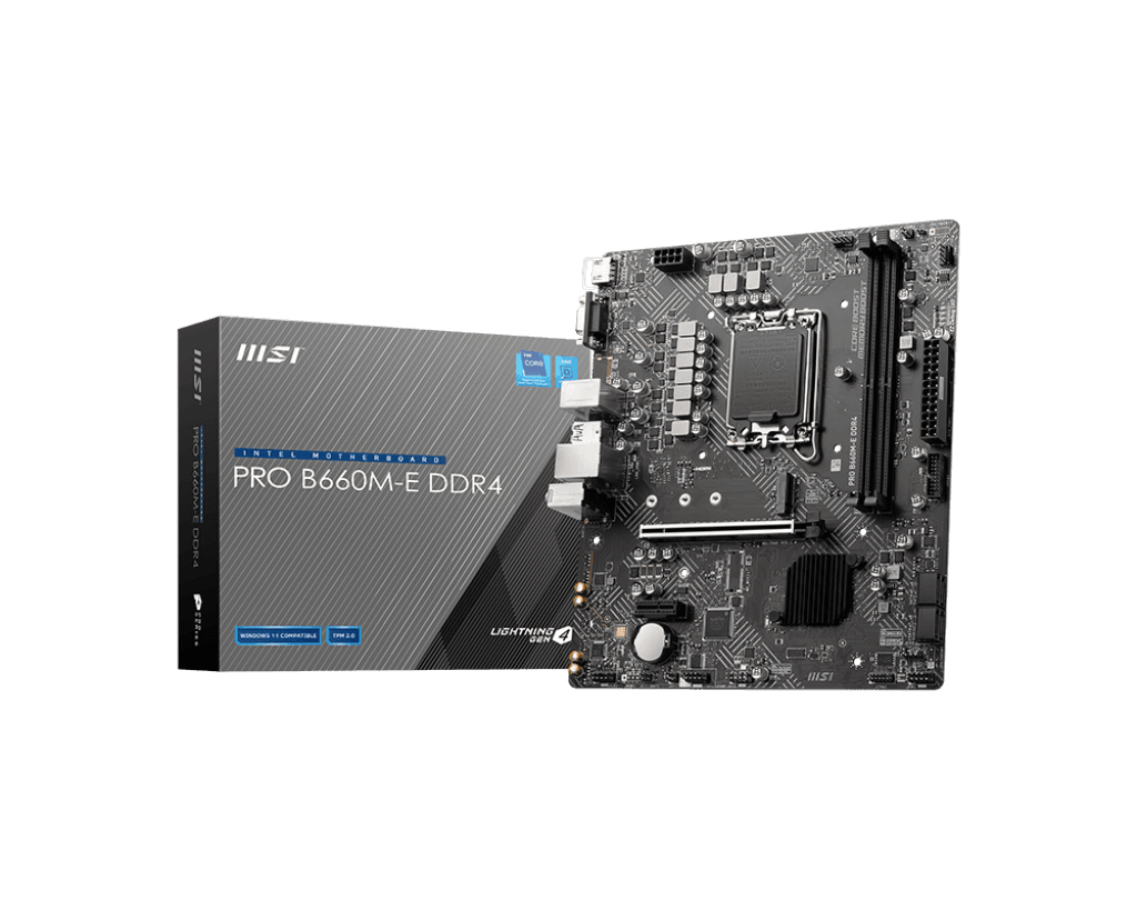MSI B660M-E DDR4