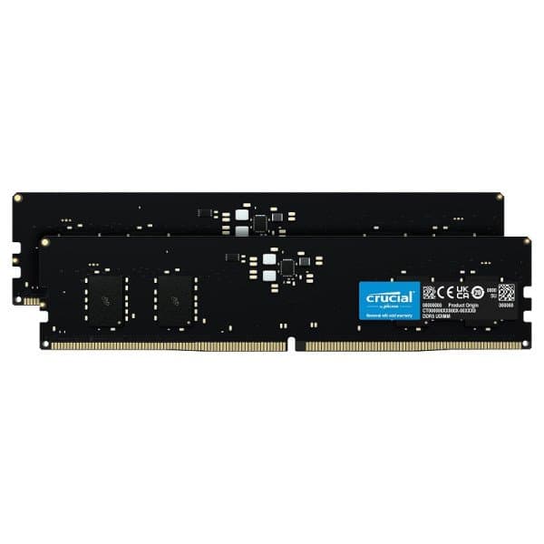 16GB (8X2) CRUCIAL DDR5 4800MHZ