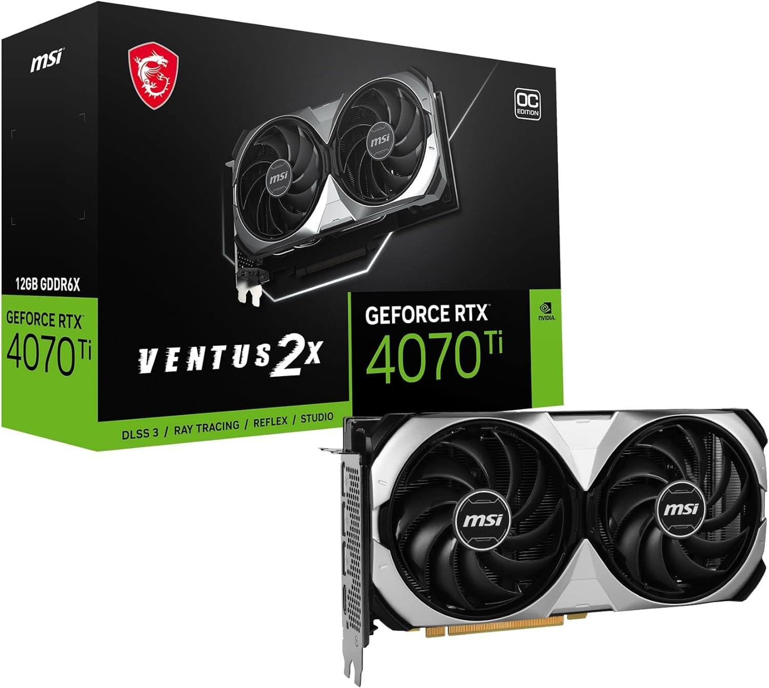 MSI VENTUS 2X RTX 4070TI 12GB