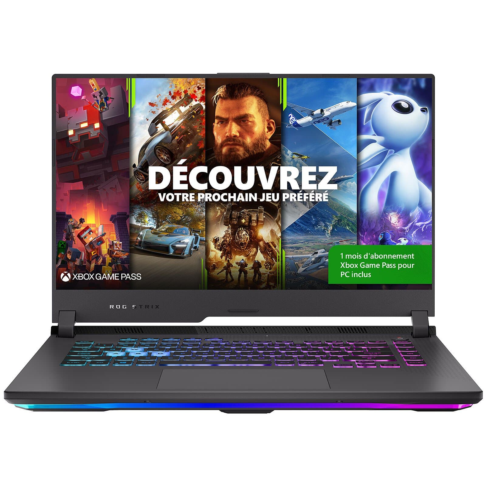 ASUS ROG STRIX G513QM | RYZEN 9-5900HX | RTX 3060 6GB | 16GB | 512GB | 15.6" FHD 300Hz | Comme Neuf