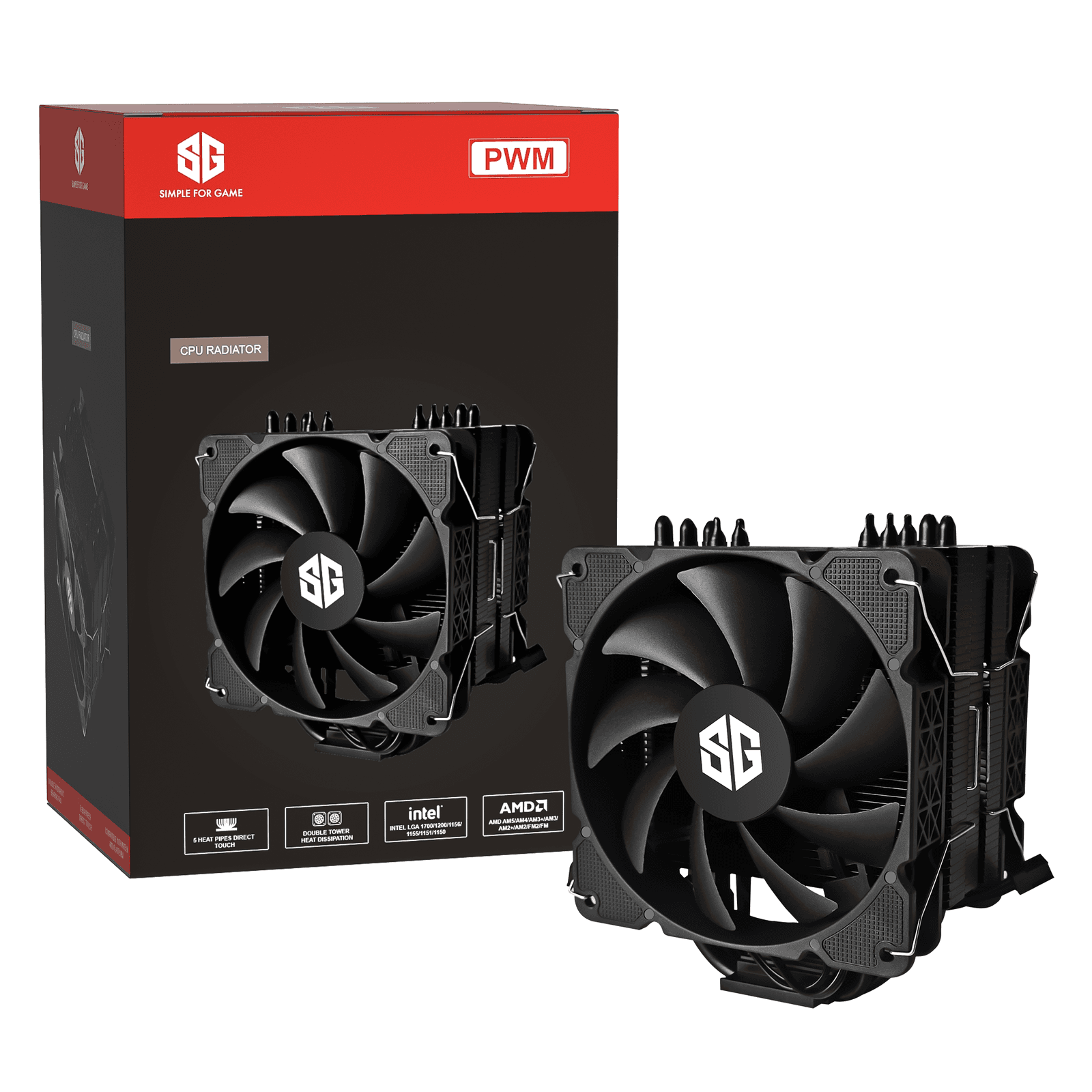 SG T400-5 DUAL 5PIPES LGA 1700