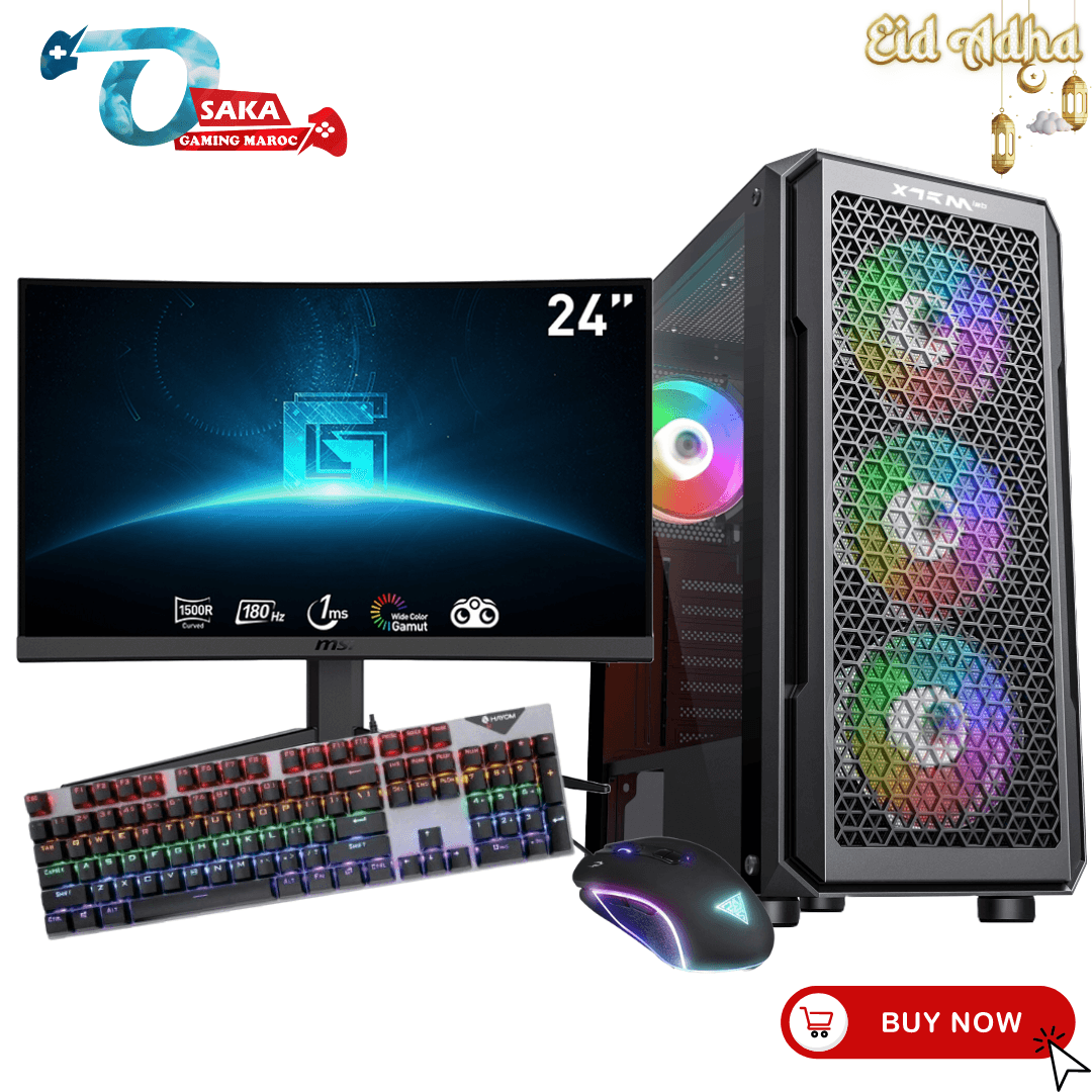 SETUP GAMER INTEL I7-12700KF/16GB/512GB/RTX 4060 8GB