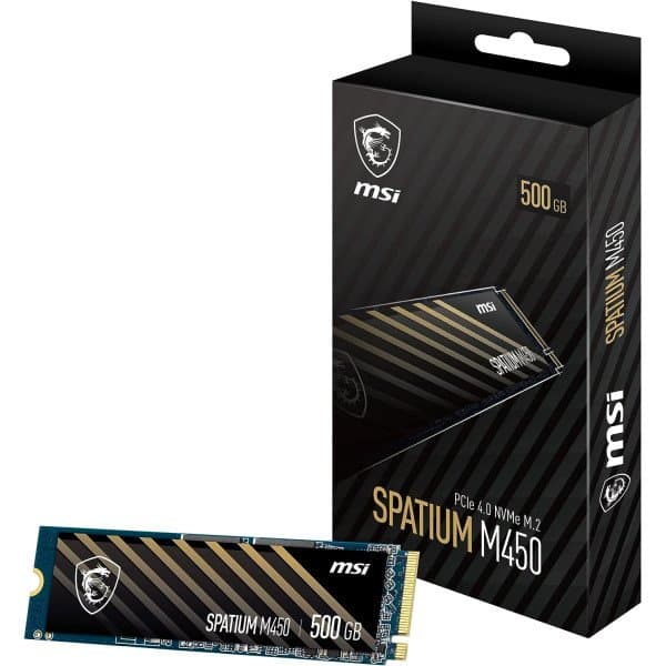 500GB MSI SPATIUM M450 NVMe M.2