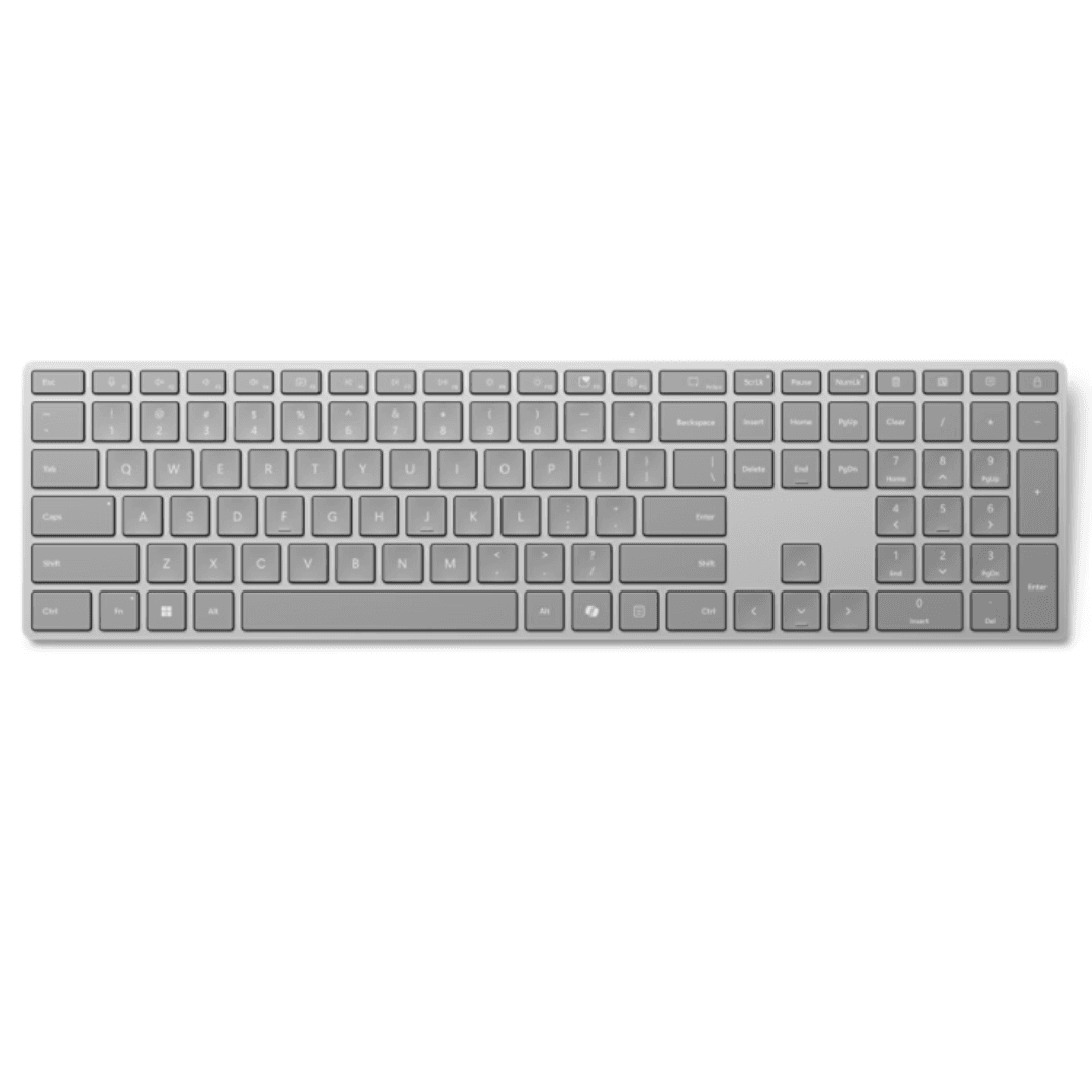 Microsoft Surface Keyboard Wireless – Bluetooth, Slim Design, and Long Battery Life QWERTY