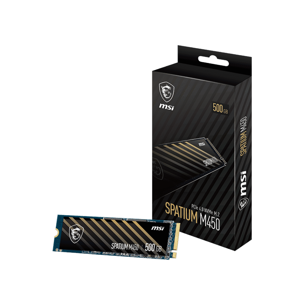 MSI SPATIUM M450 NVMe M.2 500GB