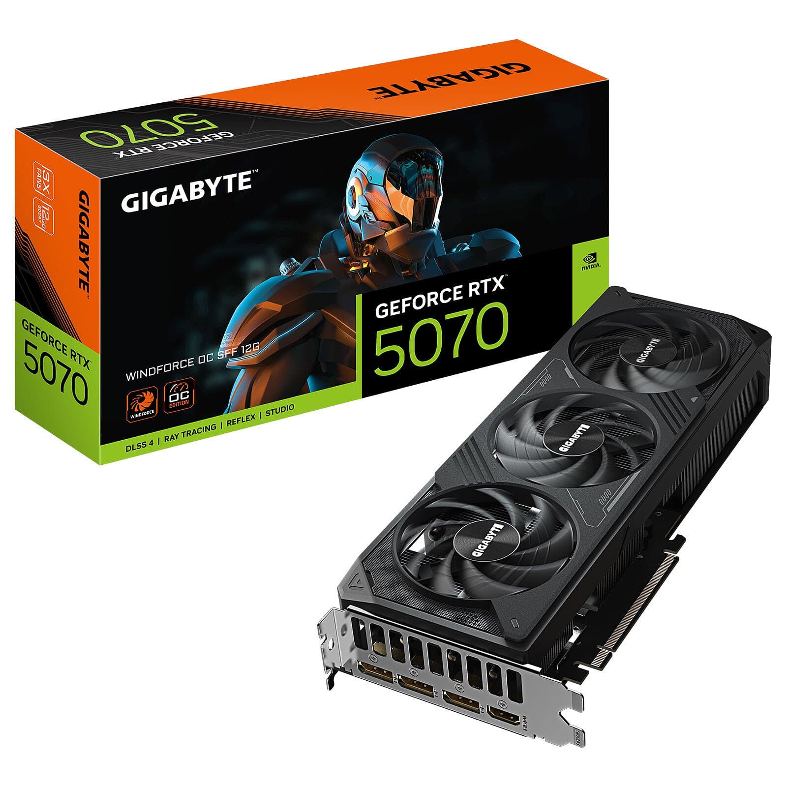 Gigabyte GeForce RTX 5070 WINDFORCE OC SFF 12GB