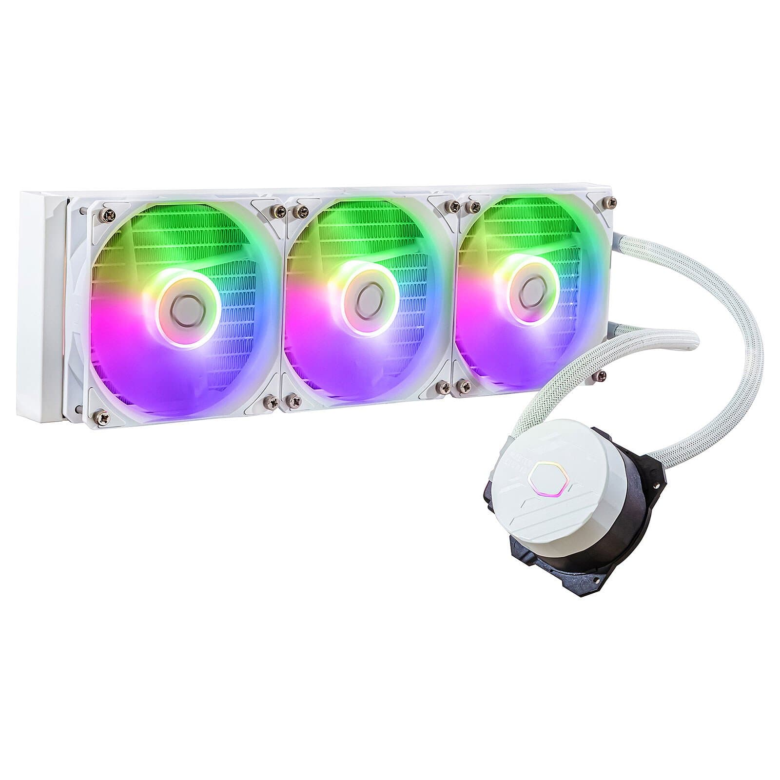 Cooler Master MasterLiquid 360L Core ARGB Édition Blanche