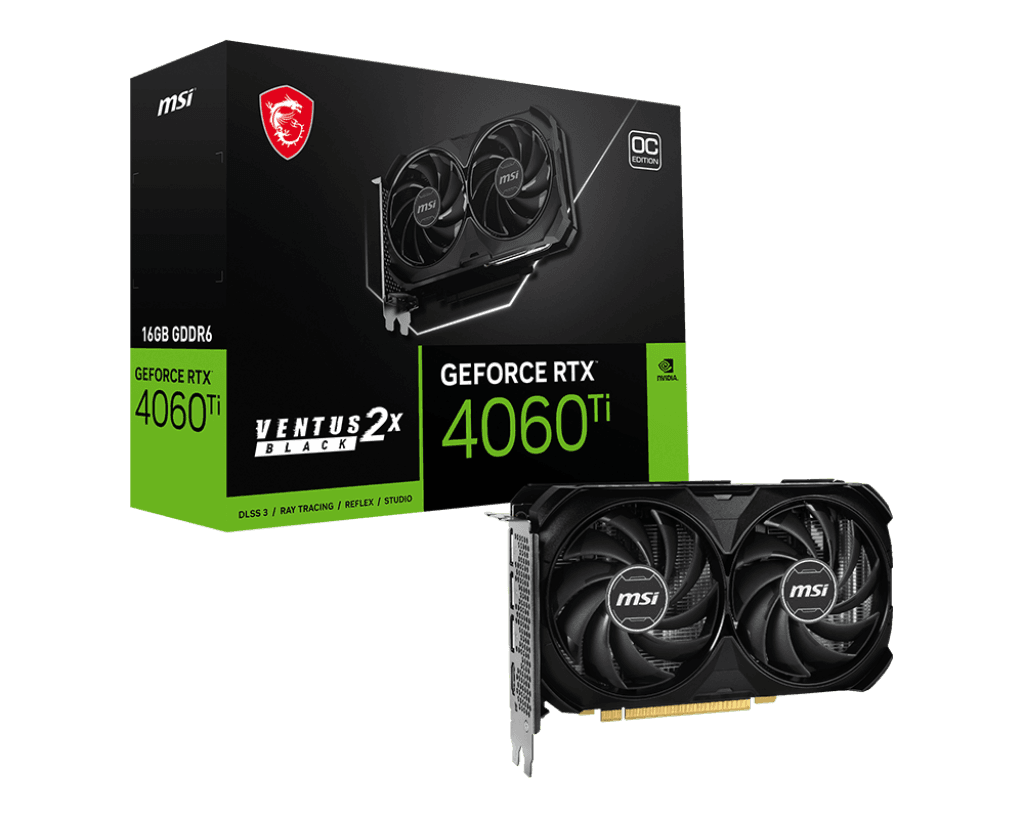 MSI VENTUS 2X RTX 4060 Ti 16GB