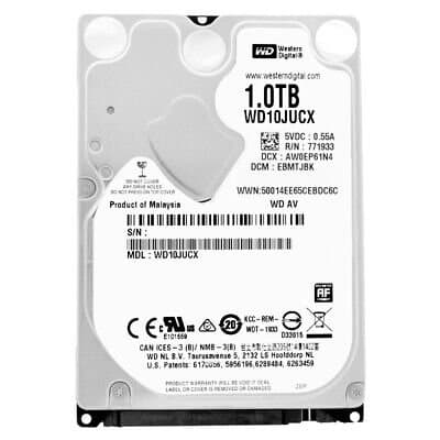 Western Digital 1 To Disque dur 2.5"