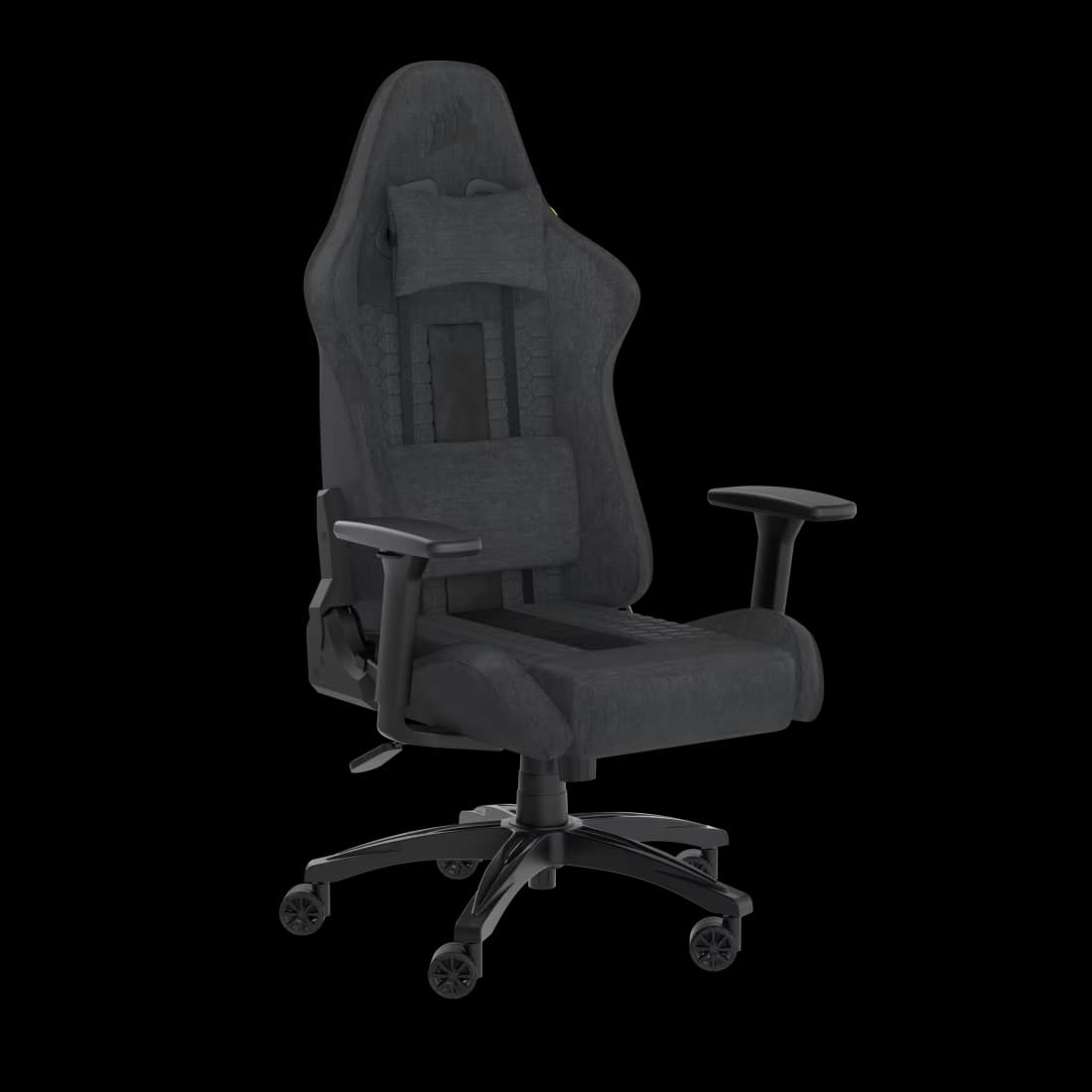 CORSAIR TC100 RELAXED Fabric Gris/Noir | Wide, Comfy & Durable