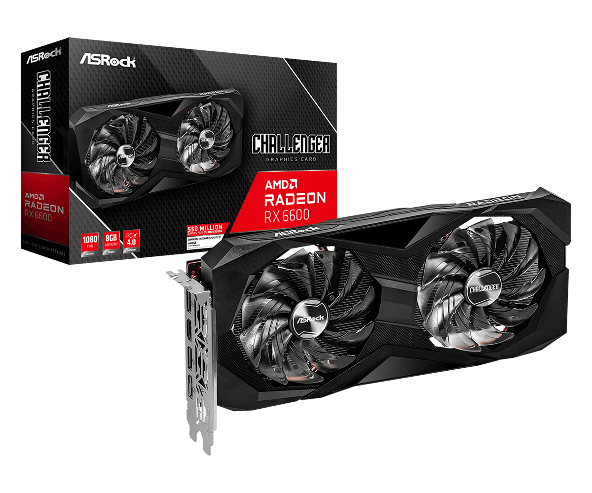 ASRock Radeon RX6600 CLD 8GB | USED