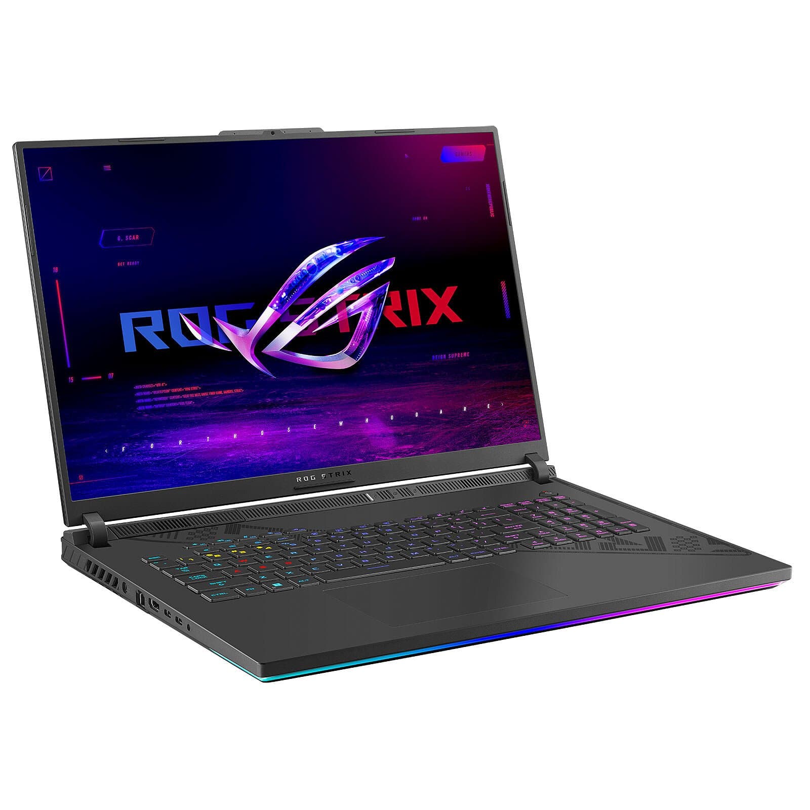 ASUS ROG Strix G18 | i9-13980HX | RTX 4070 8GB | 32GB DDR5 4800MHz | 1TB SSD | QHD+ 240Hz | QWERTY RGB | Windows 11 | Utiliser avec emballage