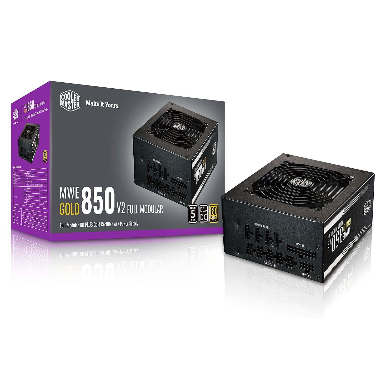 Cooler Master 850W 80+ Gold | Fully Modular