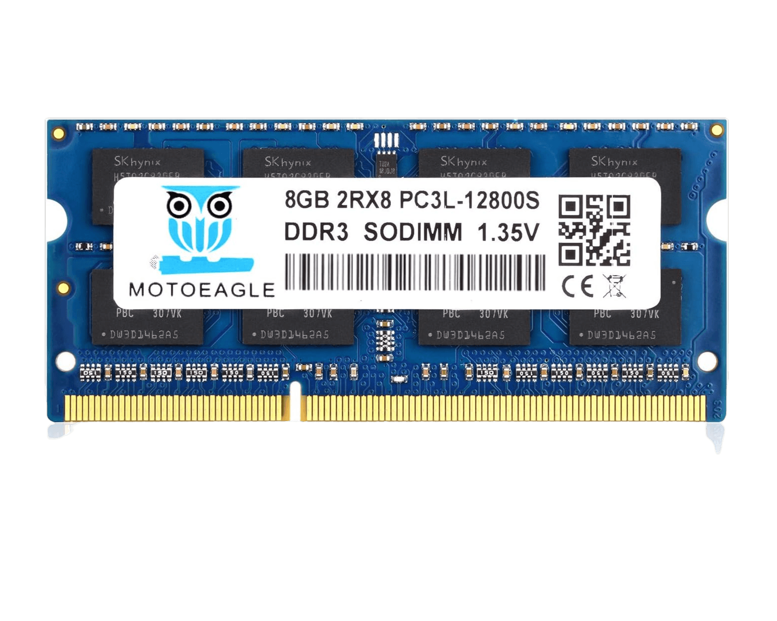 MOTOEAGLE 8GB DDR3L 1600MHz SODIMM | High-Performance Laptop Memory