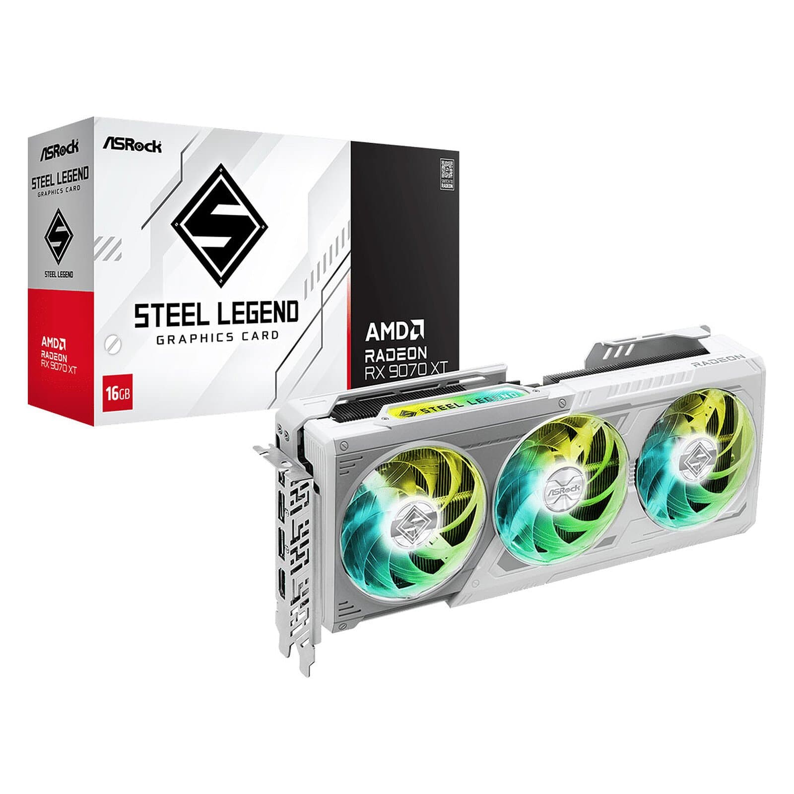 ASRock Steel Legend RX 9070 XT – 16GB GDDR6