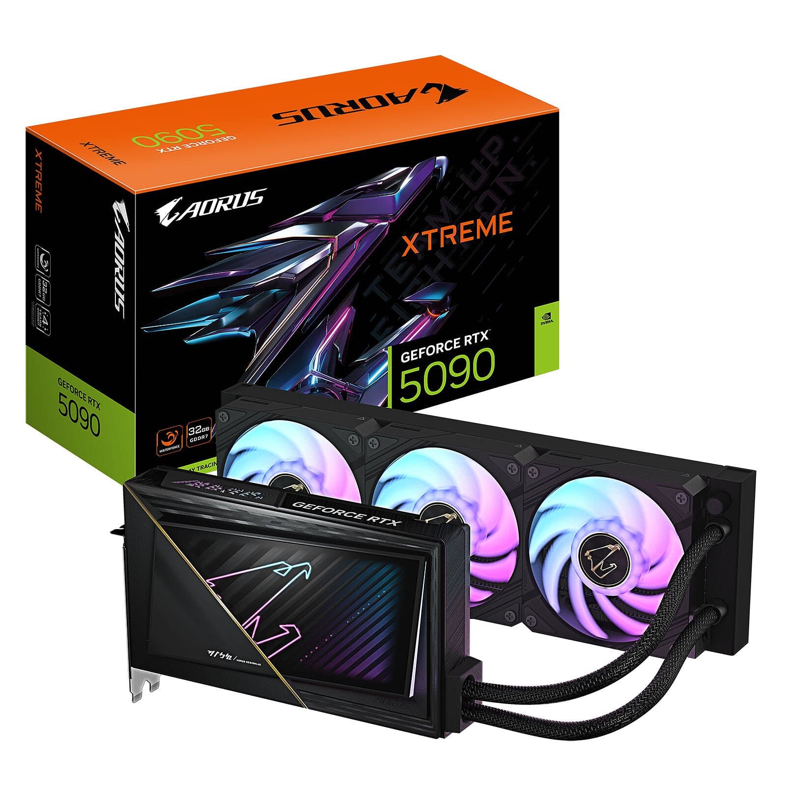 GIGABYTE AORUS GeForce RTX 5090 XTREME WATERFORCE 32GB