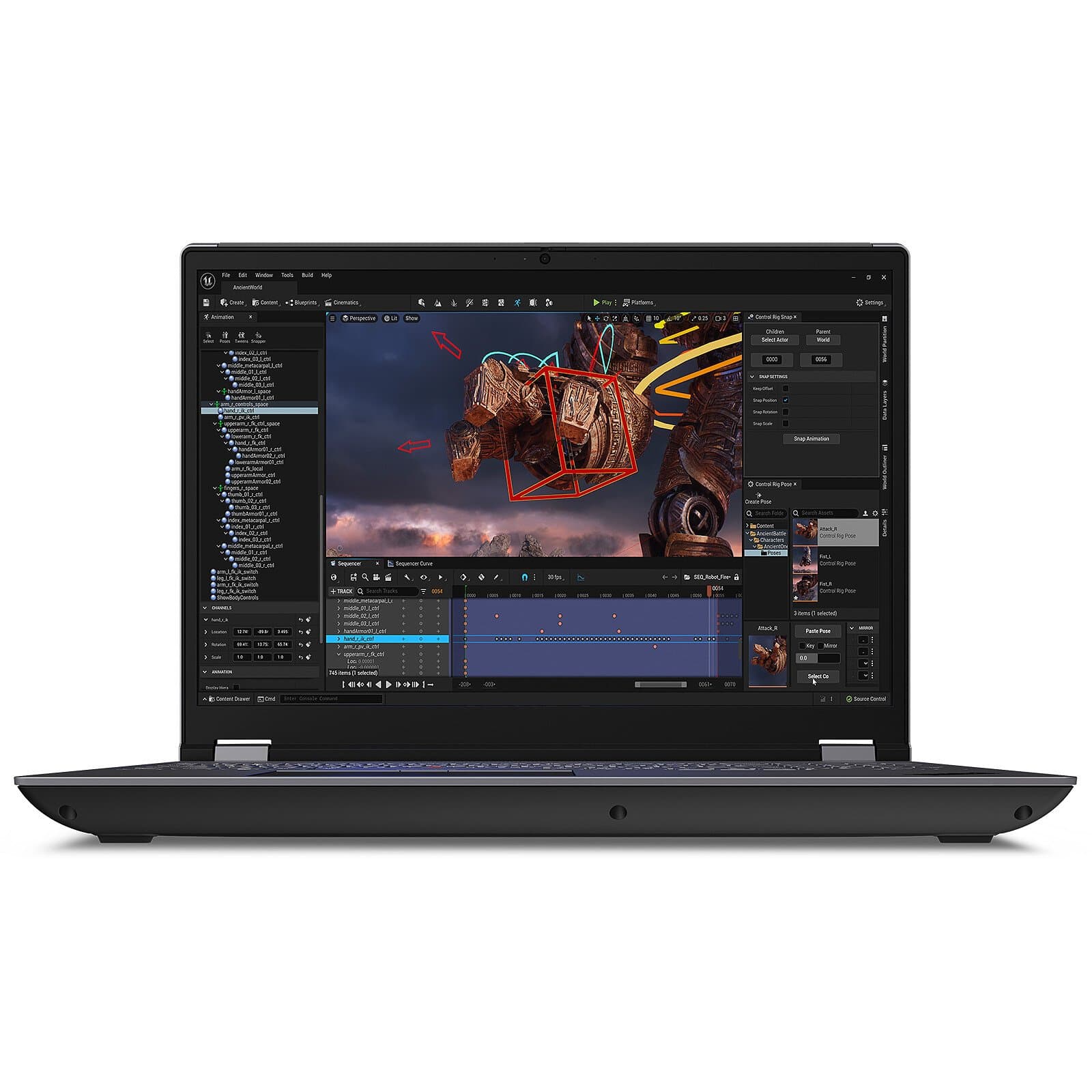 Lenovo ThinkPad P1 Gen 5 | i9-12900H | RTX A5500 16GB | 32GB DDR5 | 2TB SSD | 16" 4K OLED 60Hz | RGB | Windows 11 Pro | OCCASION