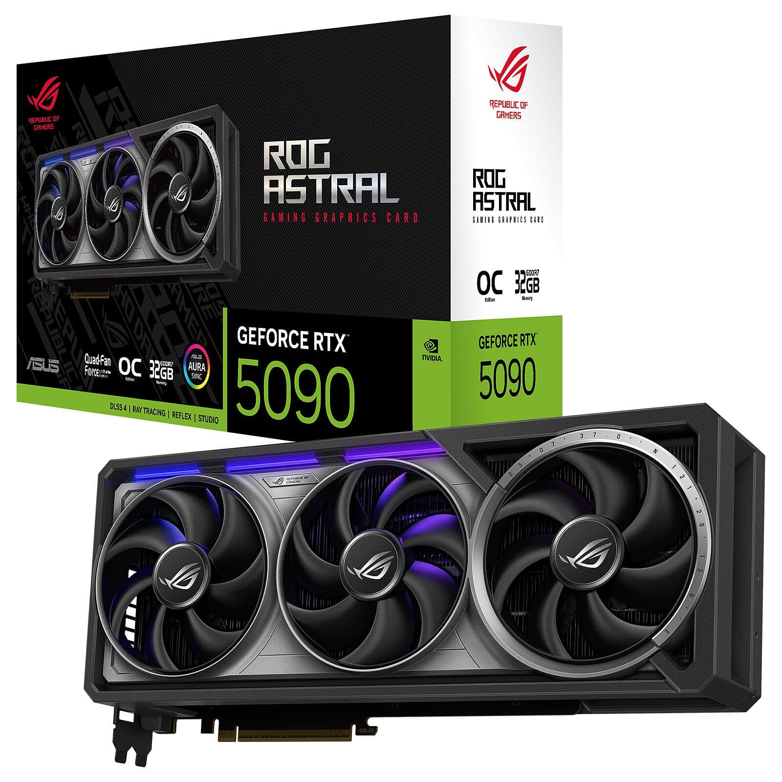 ASUS ROG ASTRAL GEFORCE RTX 5090 32GB OC GDDR7