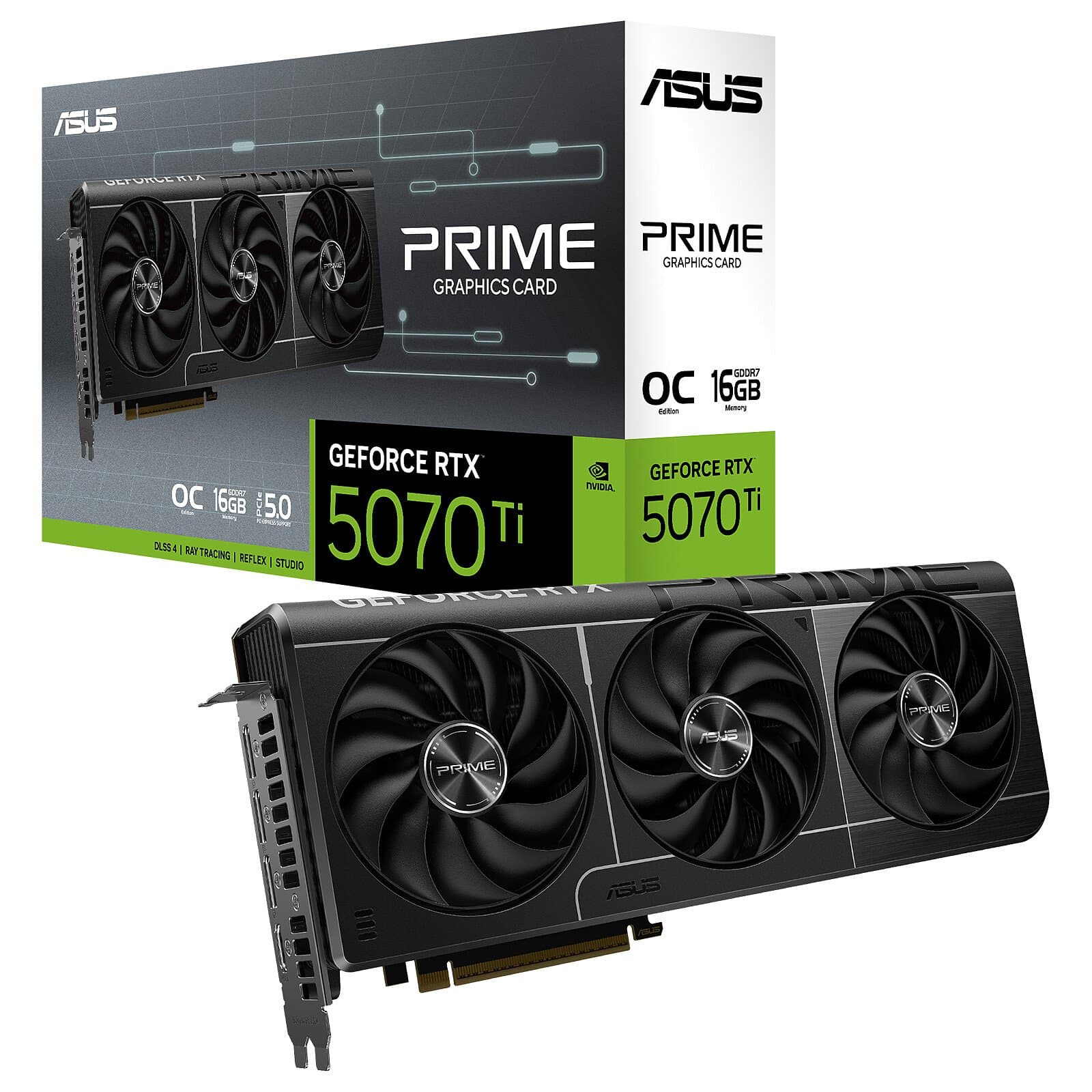 NVIDIA ASUS PRIME GeForce RTX 5070 Ti 16GB GDDR7