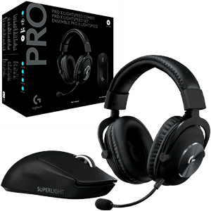 LOGITECH PRO X LIGHTSPEED COMBO ( Wireless )