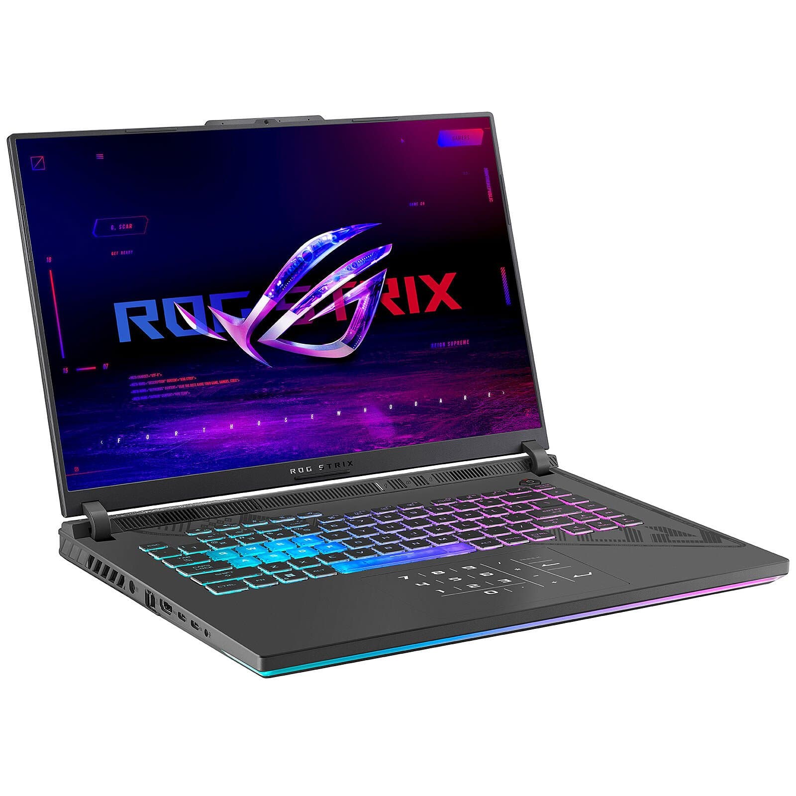 ASUS ROG STRIX G16 G614JIR / i9-14900HX / RTX 4070 / 32GB / 1TB / QHD+ 240Hz / Comme Neuf