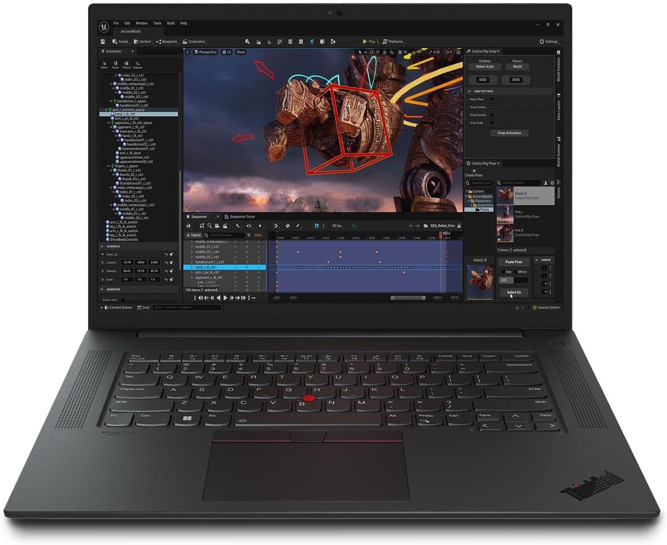 LENOVO THINKPAD P1 GEN6 I7 13800H RTX 4080 QHD 165HZ