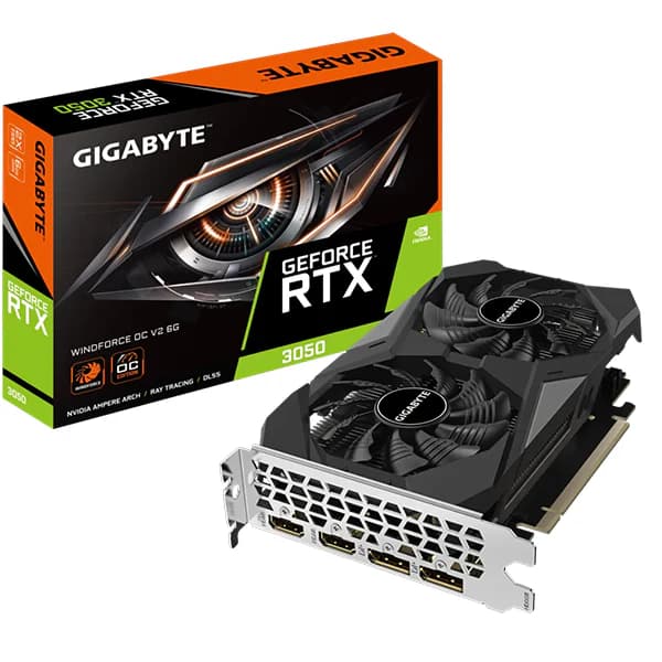 Gigabyte GeForce RTX 3050 Windforce OC 6GB