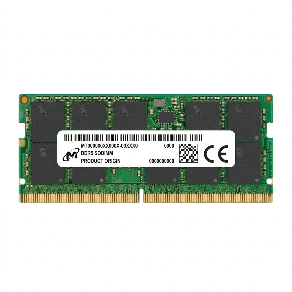 Micron 16GB DDR5 6400MHz SODIMM (1×16GB)