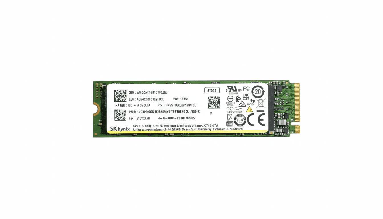 SK hynix 512GB WW2351 M.2 NVMe SSD