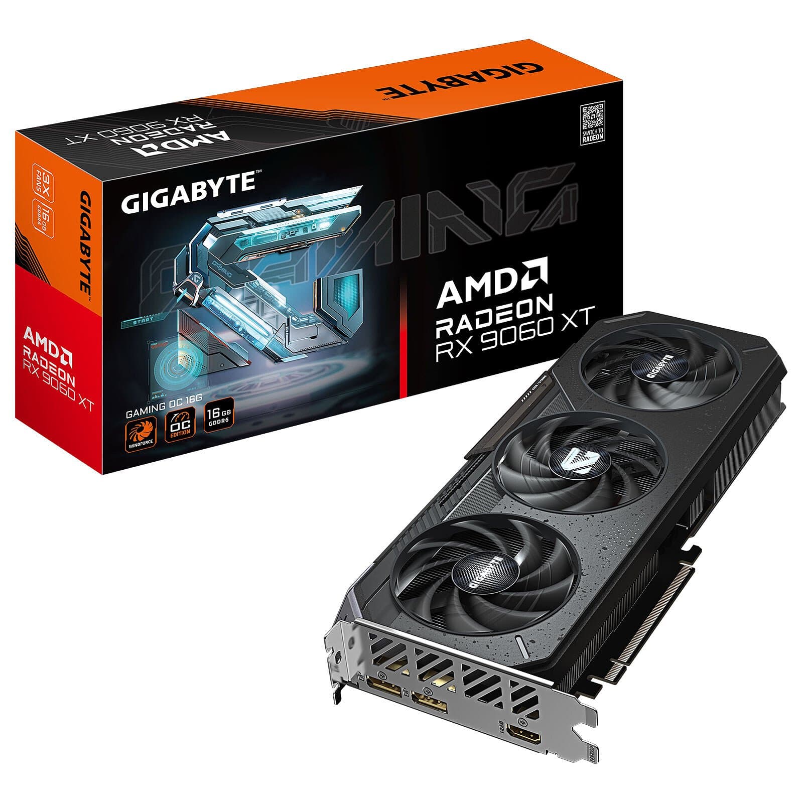 Gigabyte Radeon RX 9060 XT GAMING 16GB