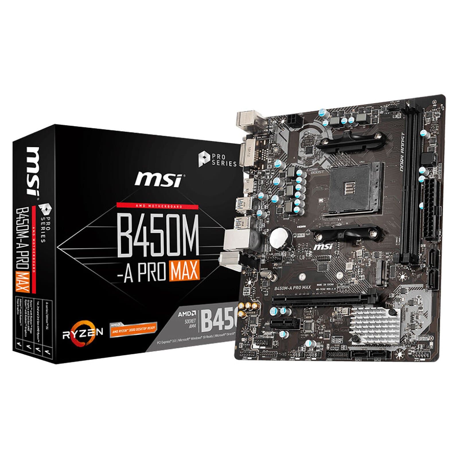 MSI B450M-A PRO MAX – Used