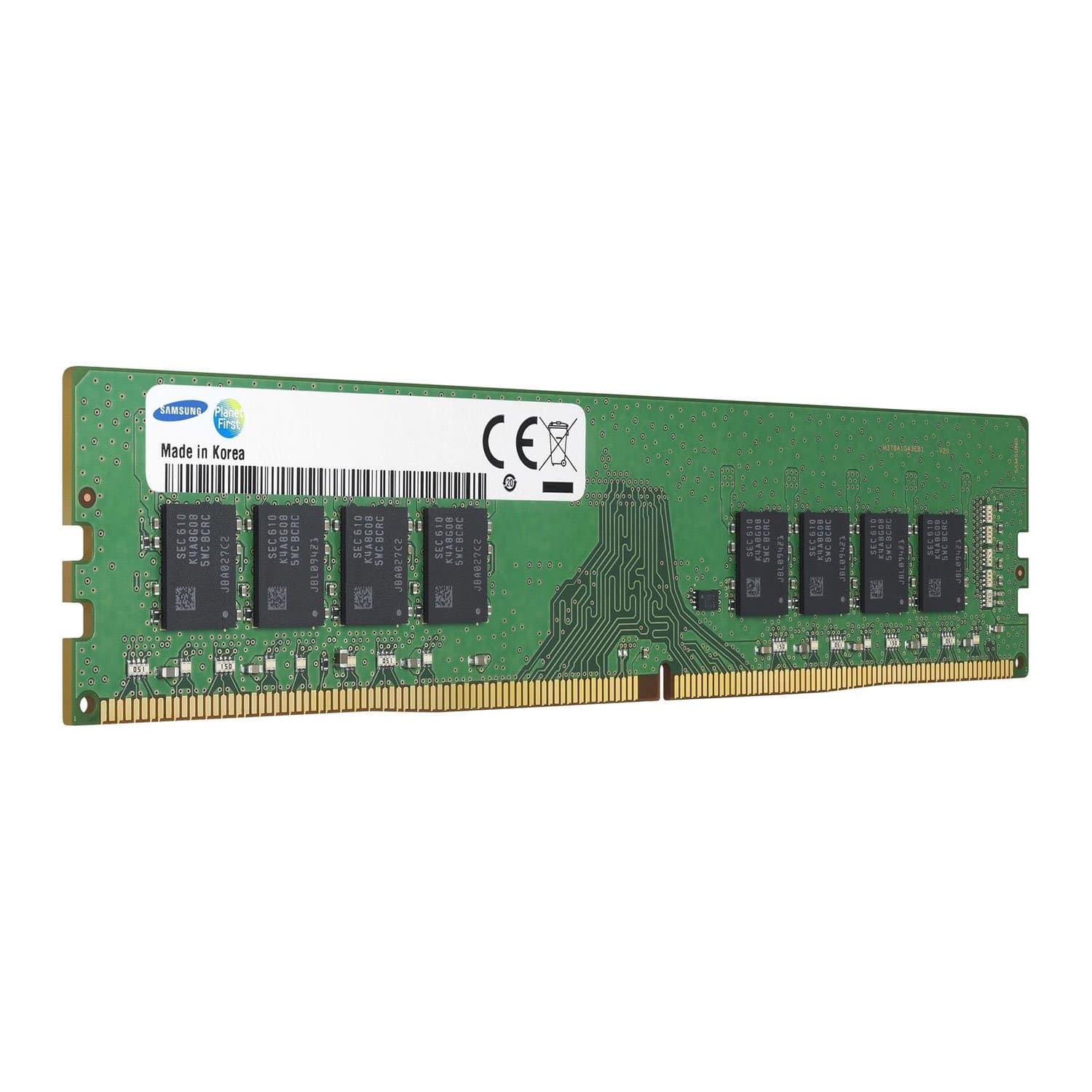 Samsung 8GB DDR4 2400MHz UDIMM Green