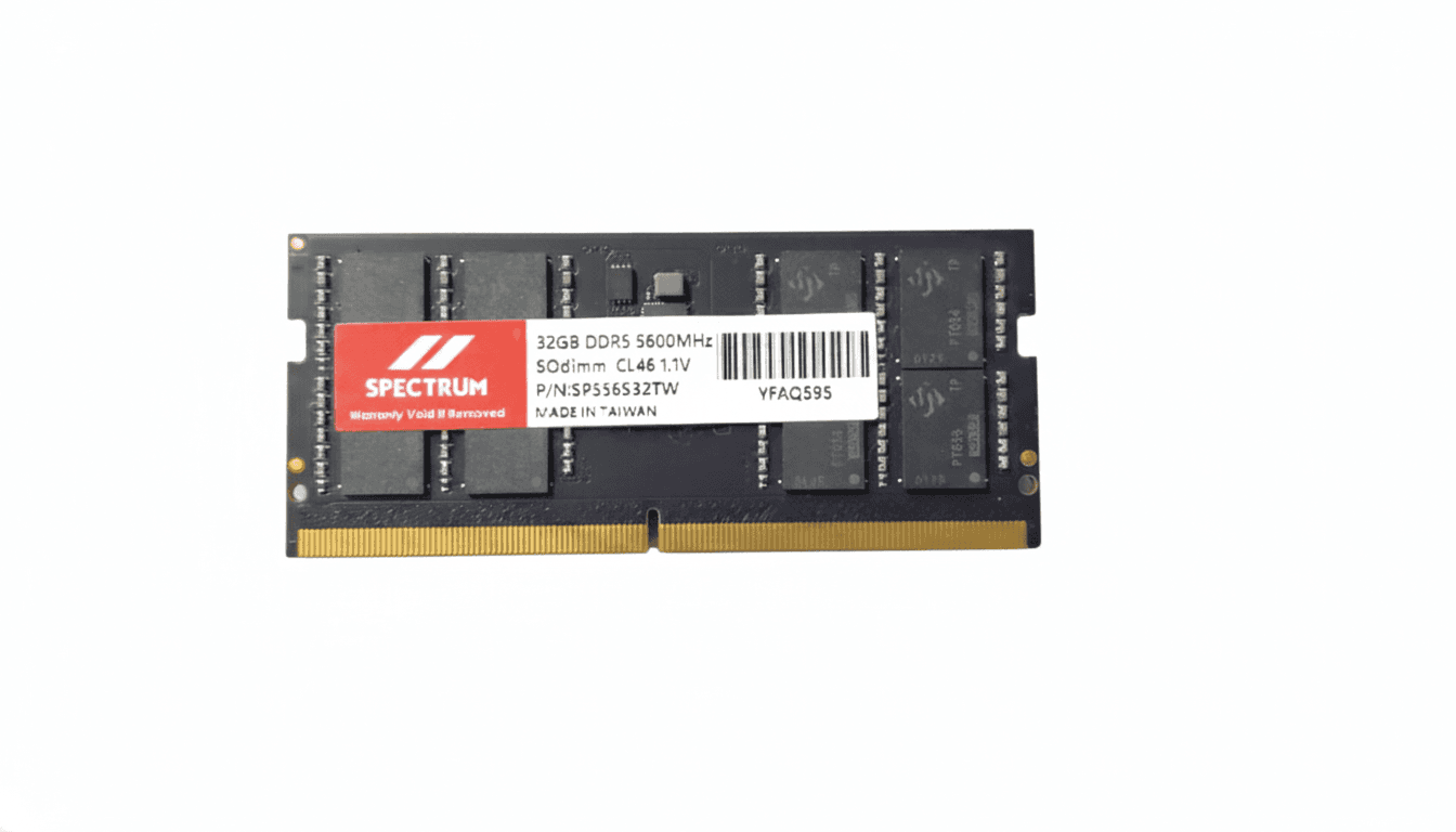 Spectrum 32GB SO-DIMM DDR5 5600MHz CL46