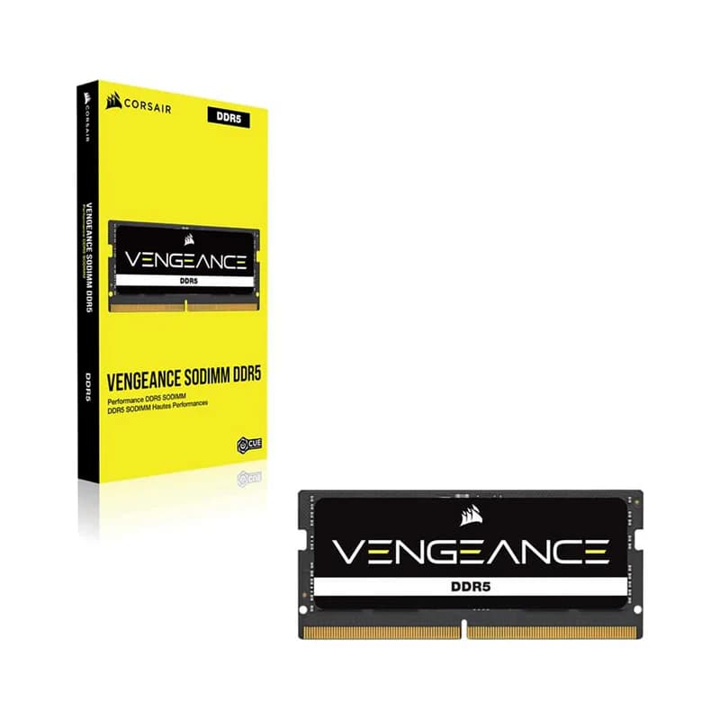 CORSAIR 32GB (2x16GB) DDR5 4800MHz SODIMM – NEW | BOX
