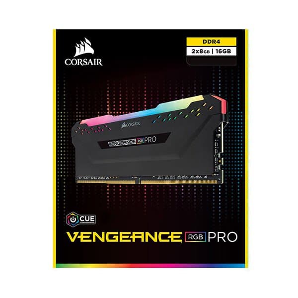 Corsair Vengeance Pro RGB 16GB (8GB×2) | DDR4 3600MHz CL18 (BOX)