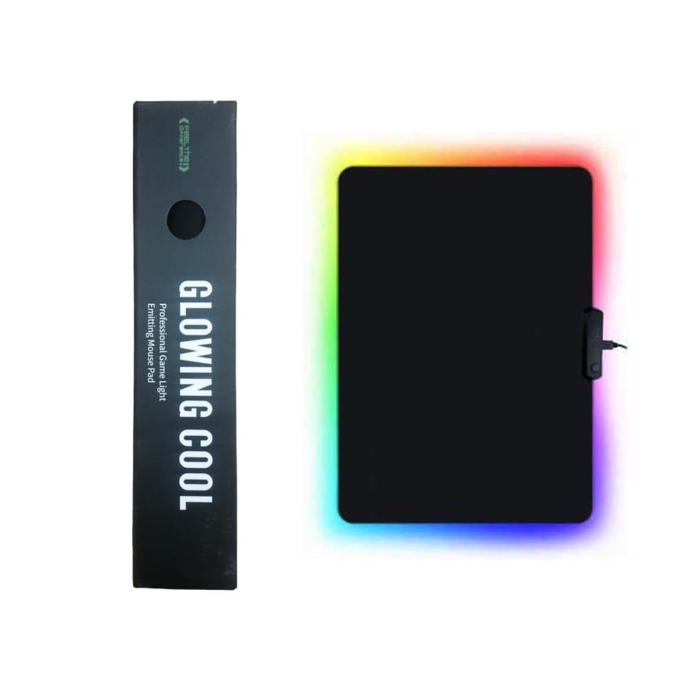 GLOWING COOL – Tapis de Souris RGB Gaming Lumineux