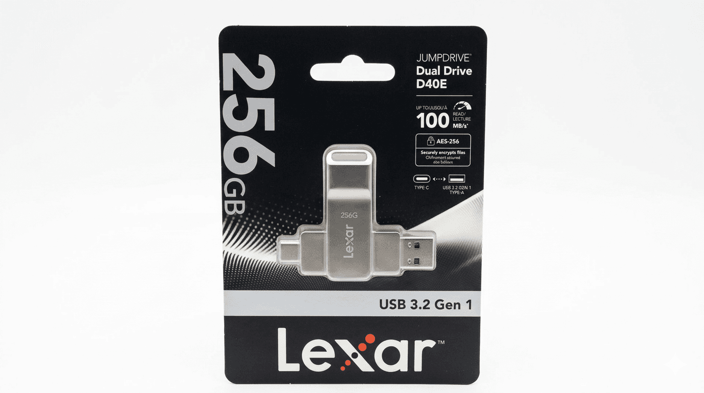 LEXAR D40E 256GB | USB 3.2 GEN 1 | TYPE-C