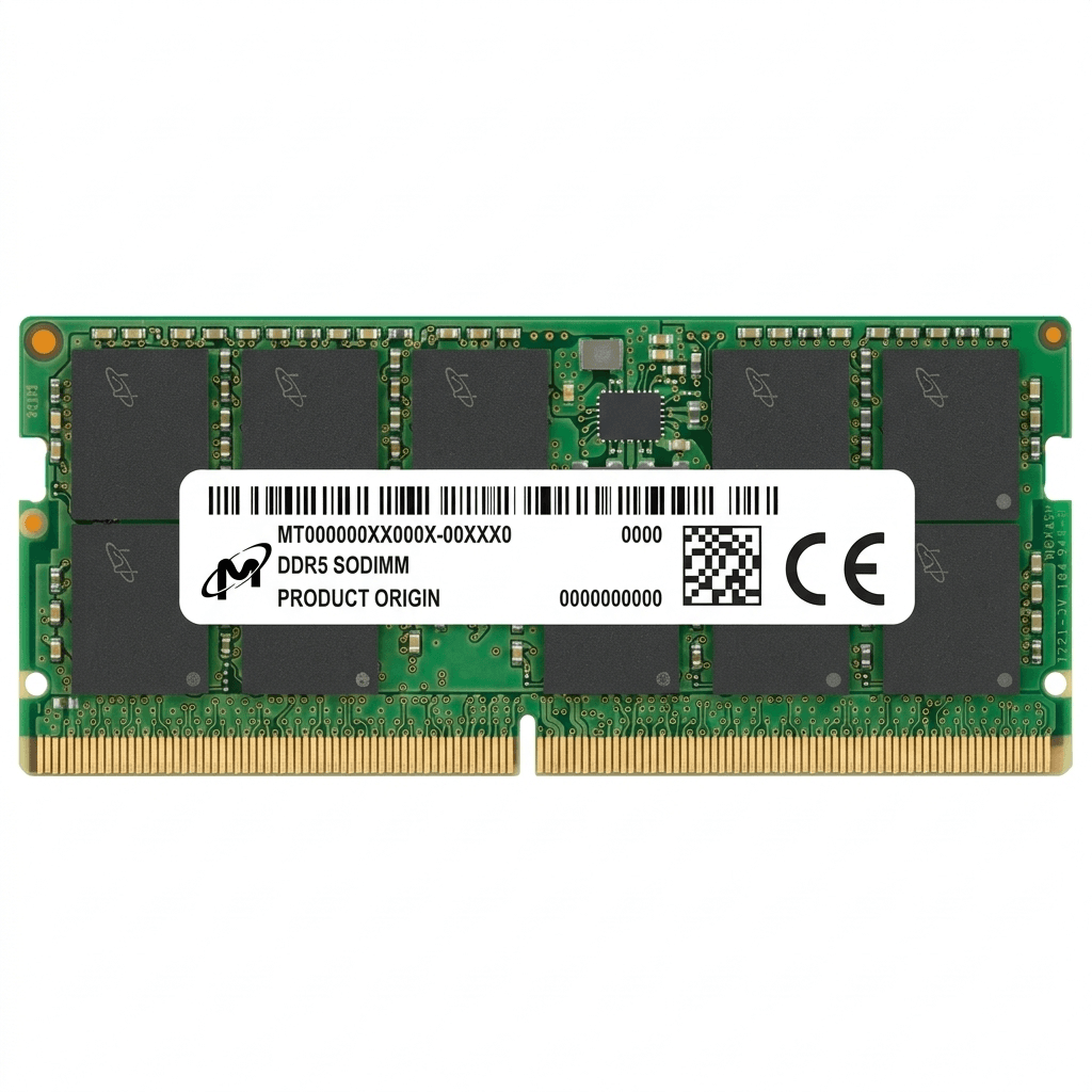 Micron 32GB DDR5 5600MHz SODIMM (1×32GB )