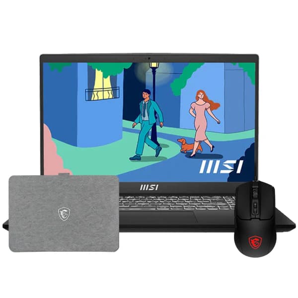 MSI MODERN 15 H C13M-297MA | I7-13620H | 16GB | 512GB SSD | 15.6" FHD IPS | Sleeve + Souris | NEUF