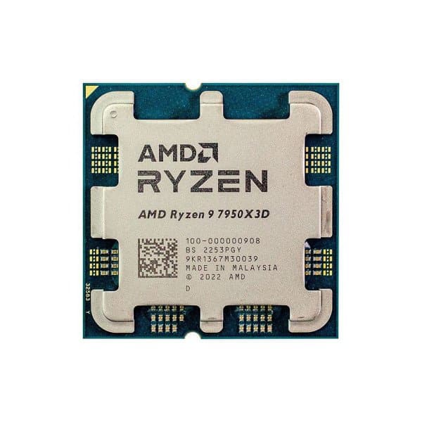 AMD RYZEN 9 7950X3D | 16 CORES | 3D V-CACHE | USED | WITHOUT BOX