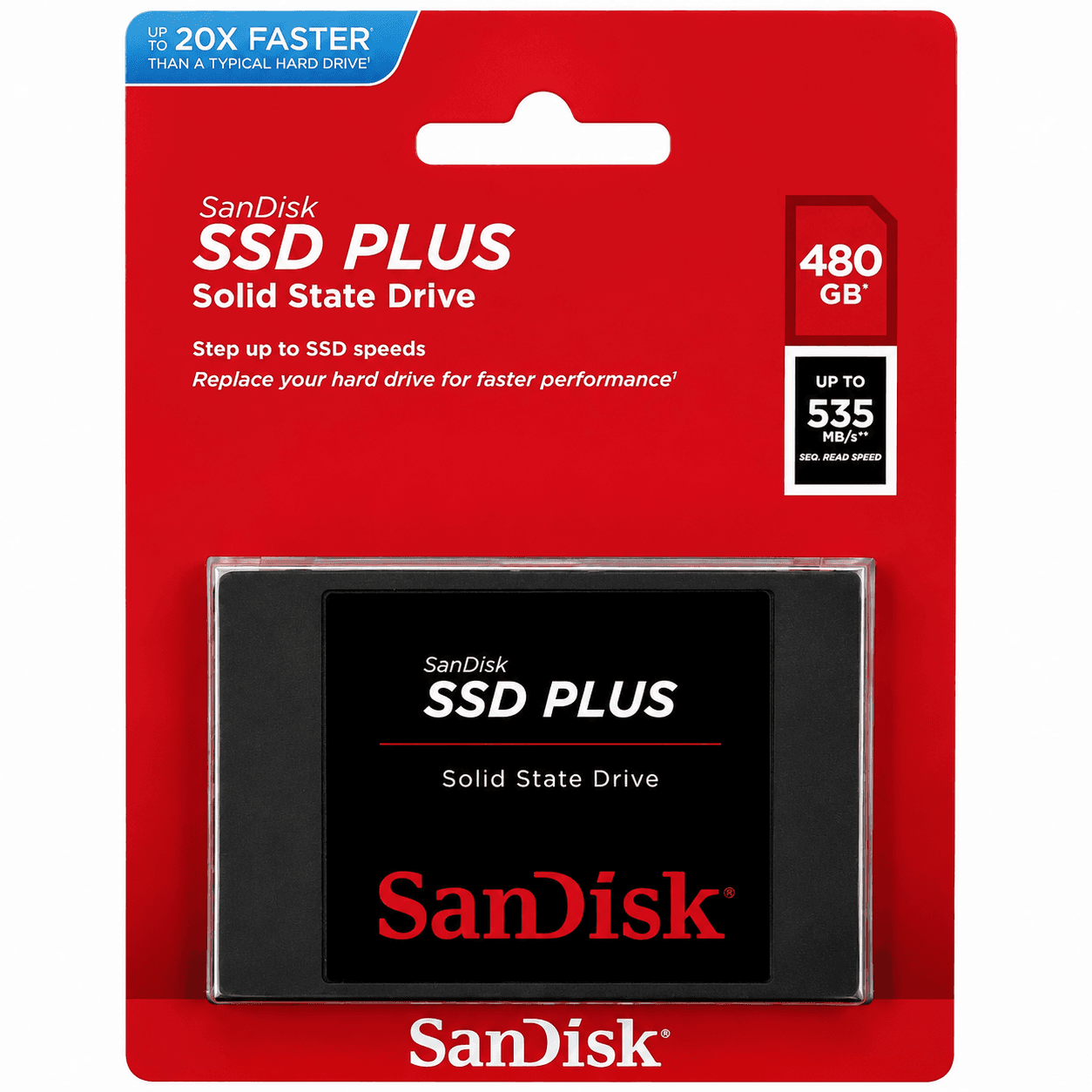 SANDISK SSD PLUS 480GB SATA