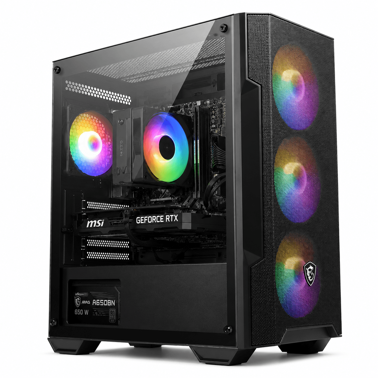 Gaming PC Ryzen 5 7600X | RTX 5060 Ti 8GB | 16GB DDR5 | 512GB NVMe