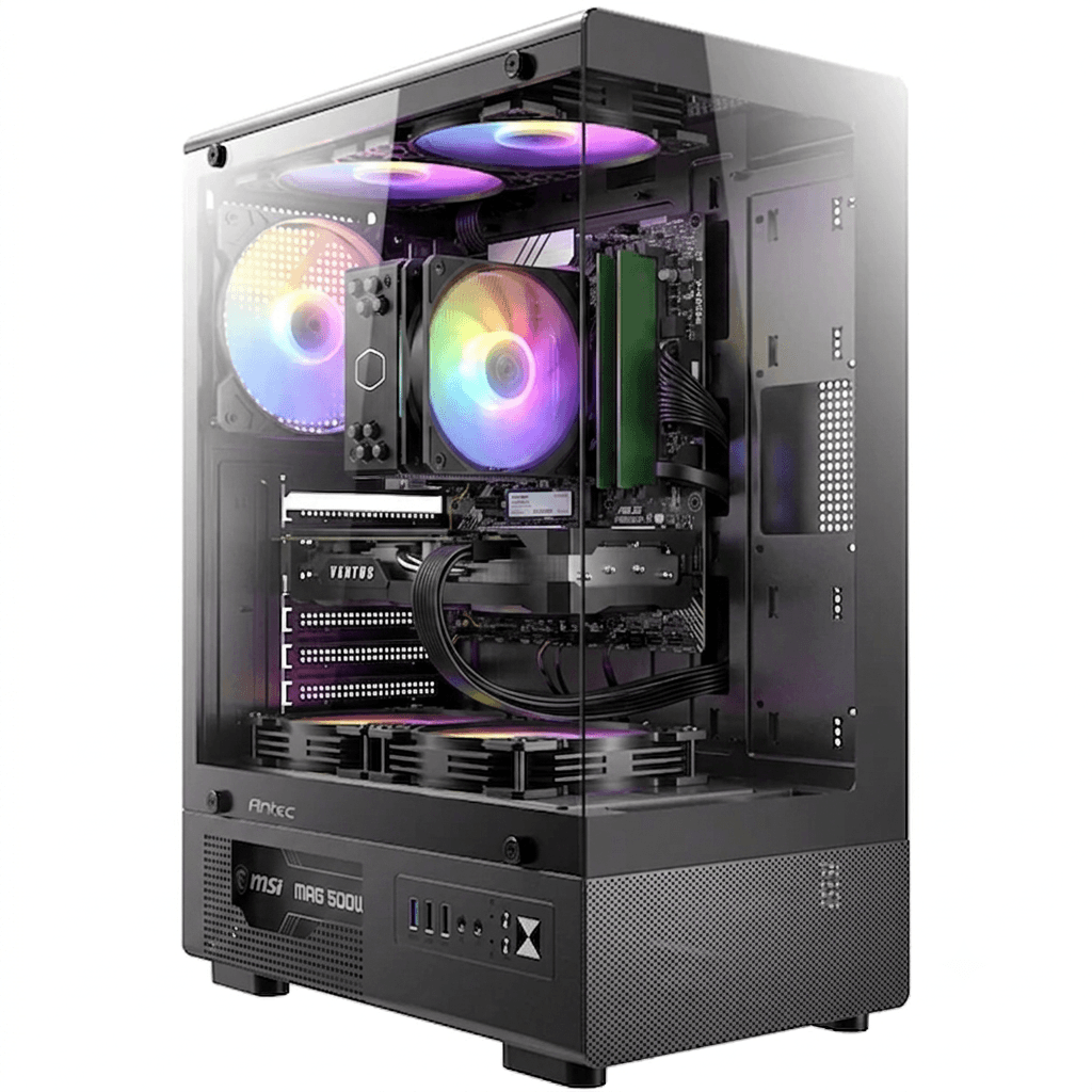 Gaming PC Ryzen 7 7700 | RTX 3050 6GB | 16GB DDR5 | 512GB NVMe