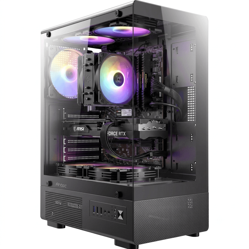Gaming PC Ryzen 5 5500 | RTX 3050 6GB | 16GB DDR4 3200MHz | 512GB NVMe