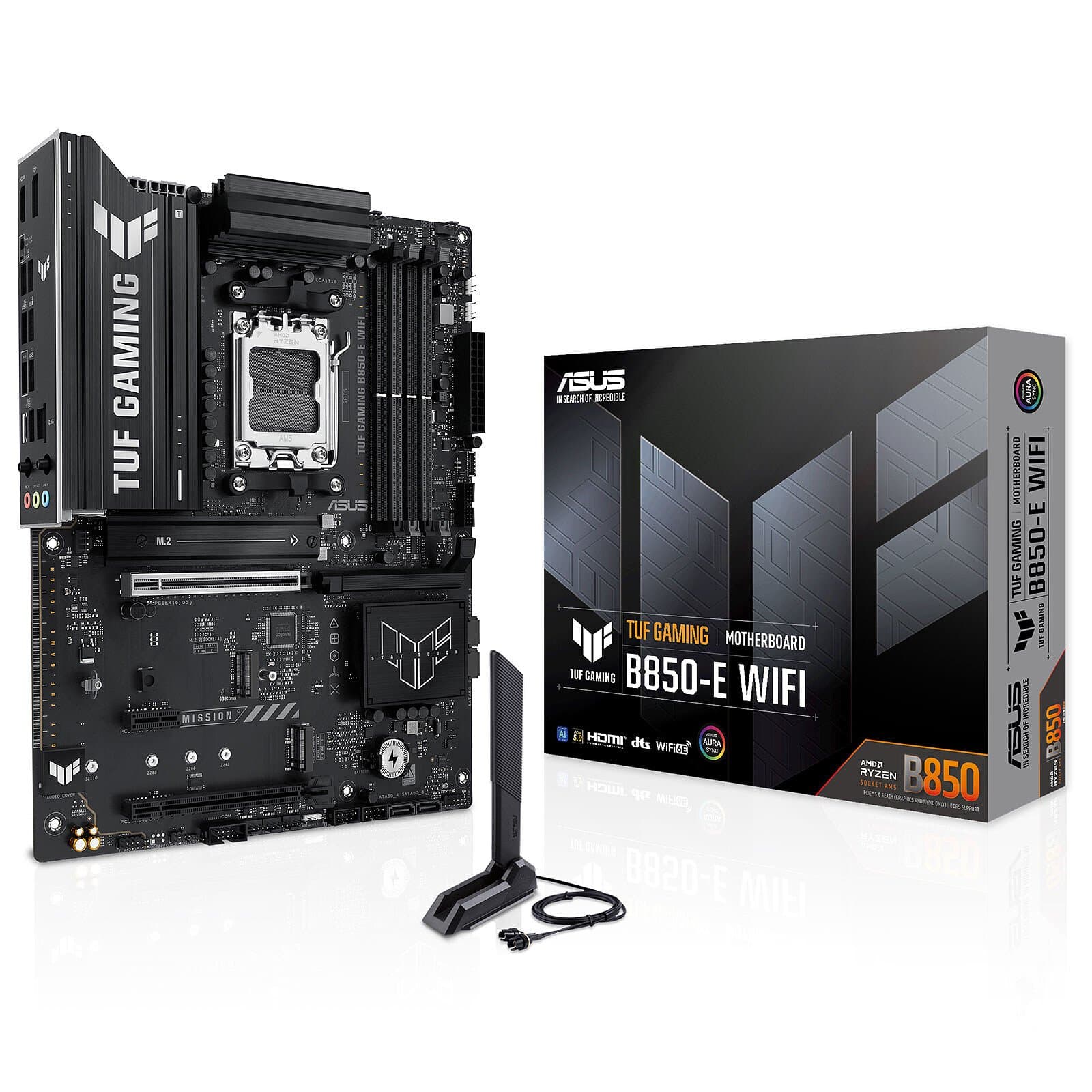 ASUS TUF Gaming B850-E WIFI | AMD B850 | Socket AM5 | DDR5 | ATX