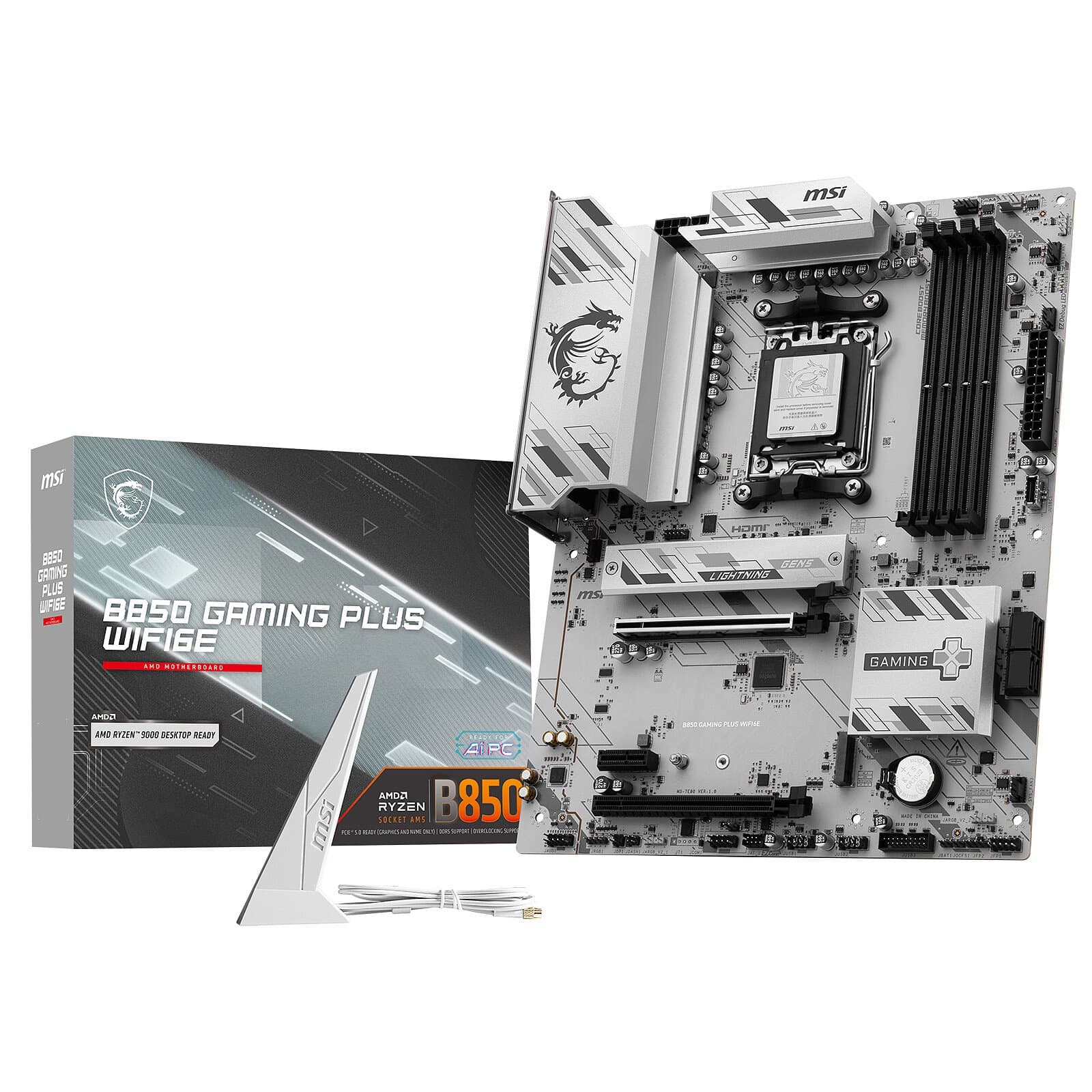MSI B850 Gaming Plus WiFi 6E DDR5 AM5